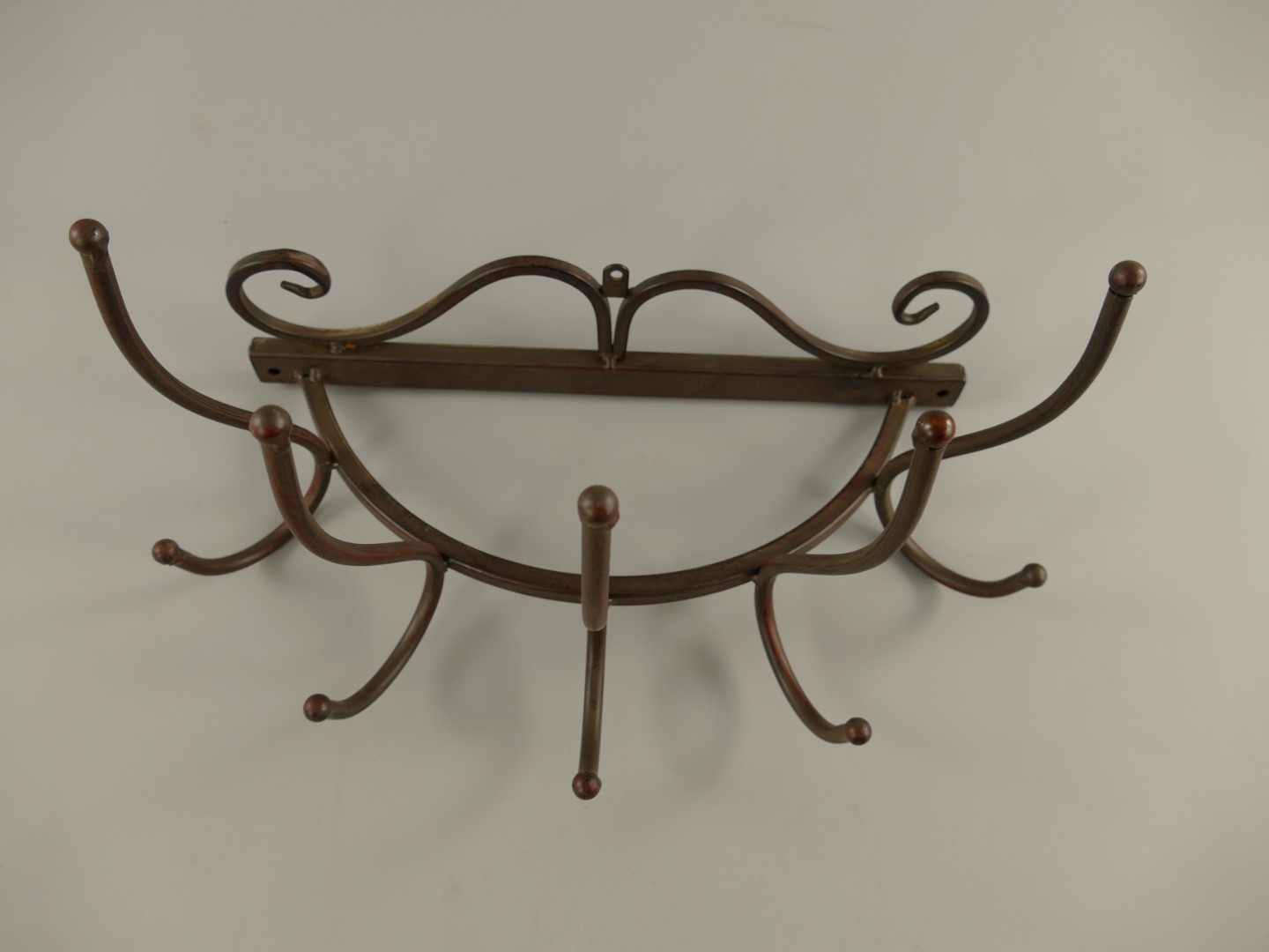 Wandhaken Eisen RÖSTIG farbig L.38x22x22cm