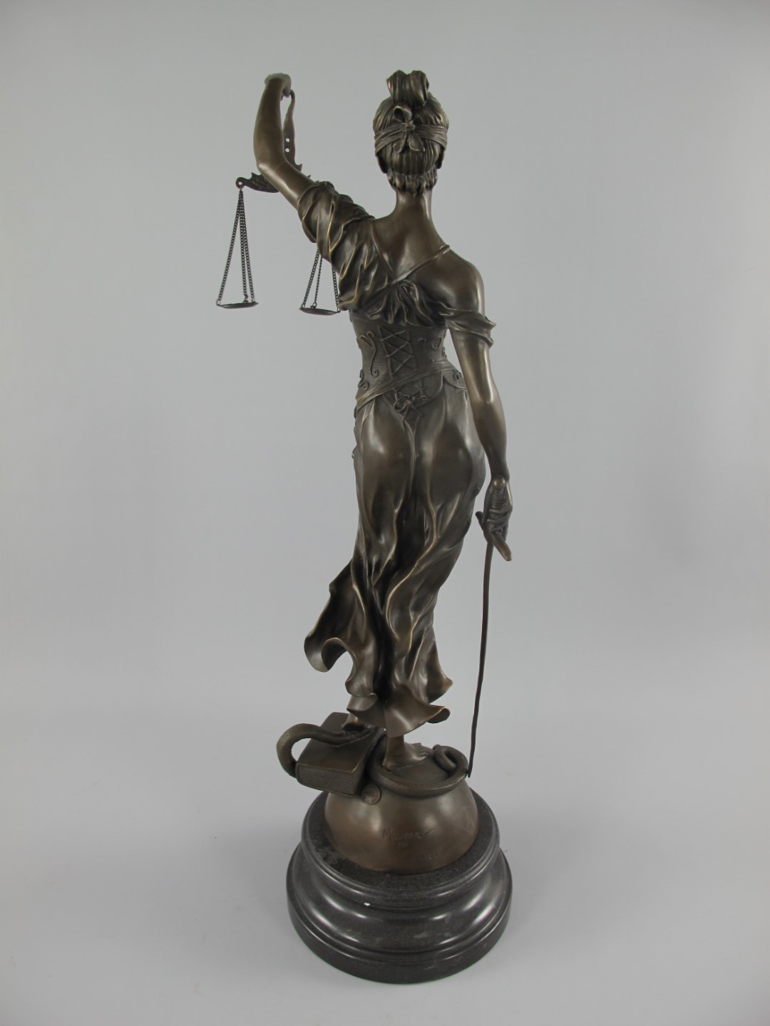 Justitia Bronze H.65x27cm