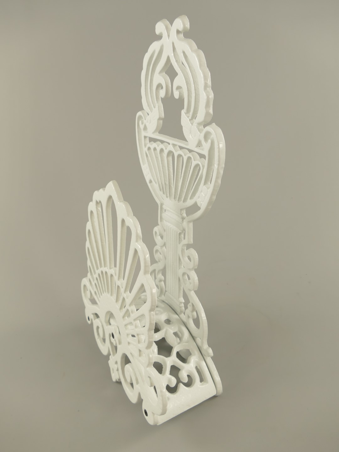 *ANG. Schlauchhalter Gußeisen weiss H.50cm