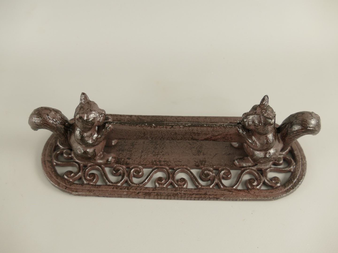 Fuss schraper Eichhörnchen Eisen L.30cm
