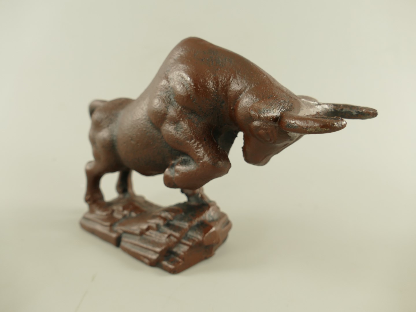 Bülle eisen rustikal braun L.26x17cm