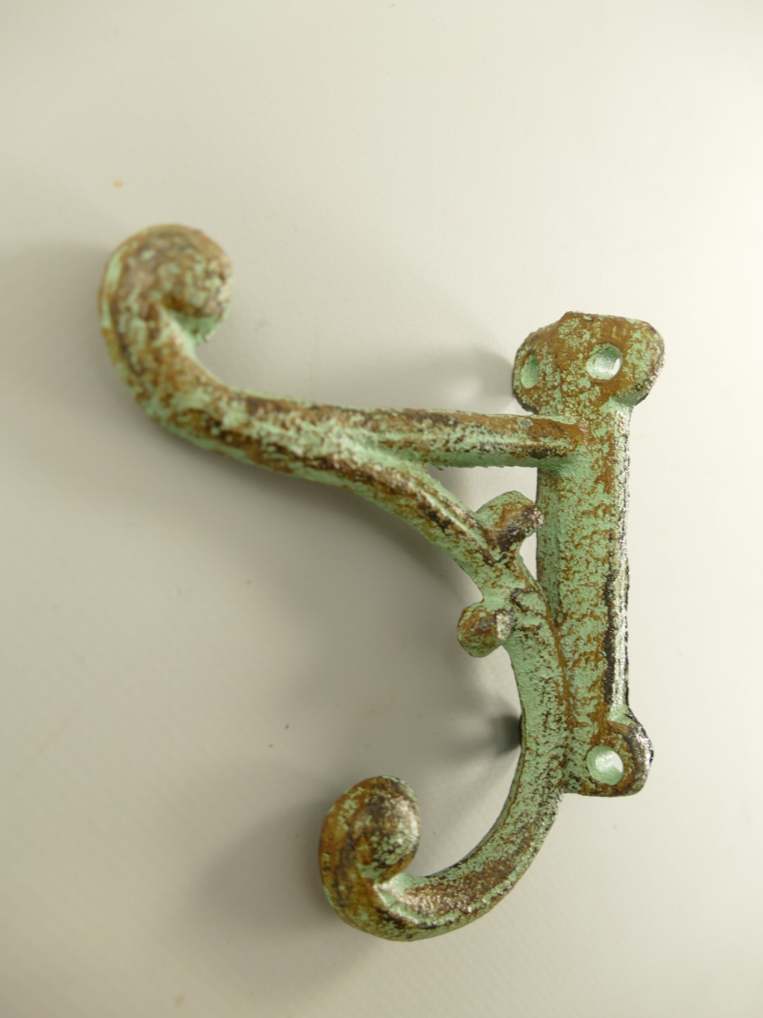 Wandhaken Gußeisen farbig H.11cm