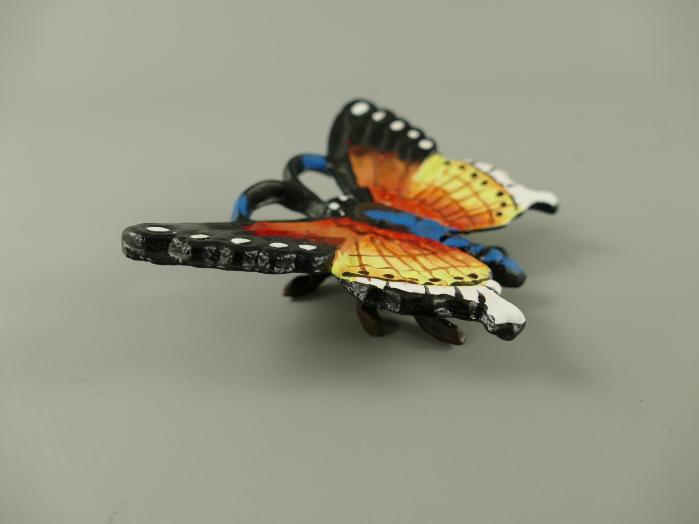 Smetterling Eisen farbig L.12x4cm