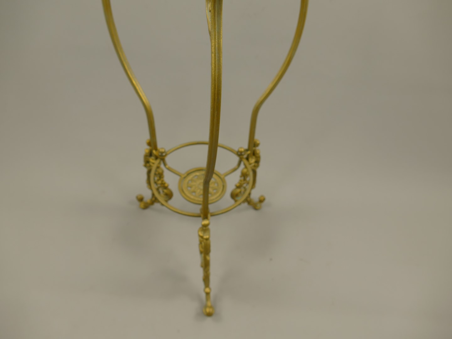 Waschset Ständer(losse) Eisen/Mes. farbig H 83cm