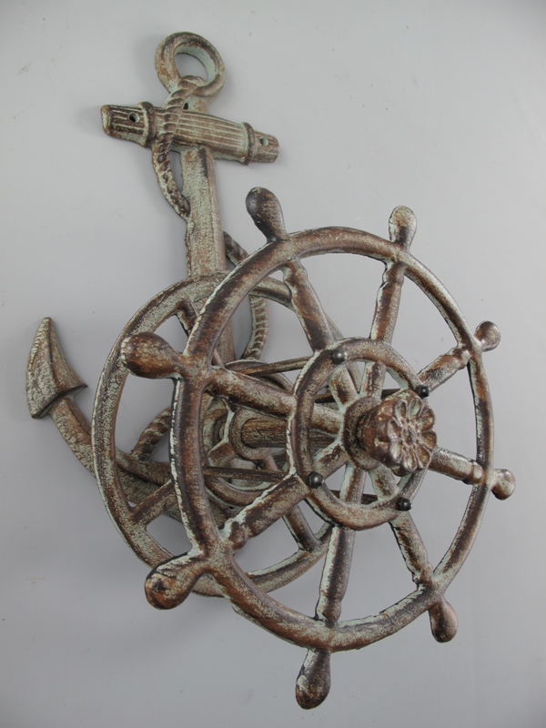 Schlauchhalter Gußeisen farbig H.50cm