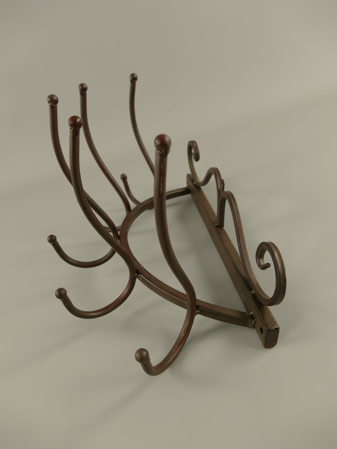 Wandhaken Eisen RÖSTIG farbig L.38x22x22cm
