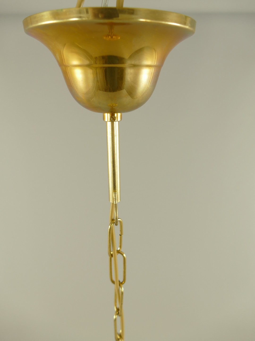 Lampe Messing brüniert Schirm(162.030M1) H.72cm