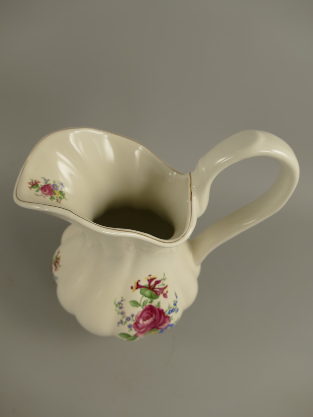 *NT Waschset 5tlg. Porzell. Blume/farb. H.35cm SET