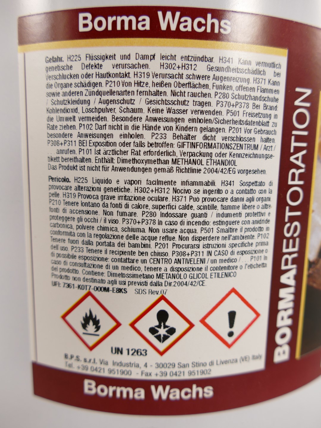 *NT Borma Holzabbeizer GEL! exsta stark 5Kg(4Ltr.)