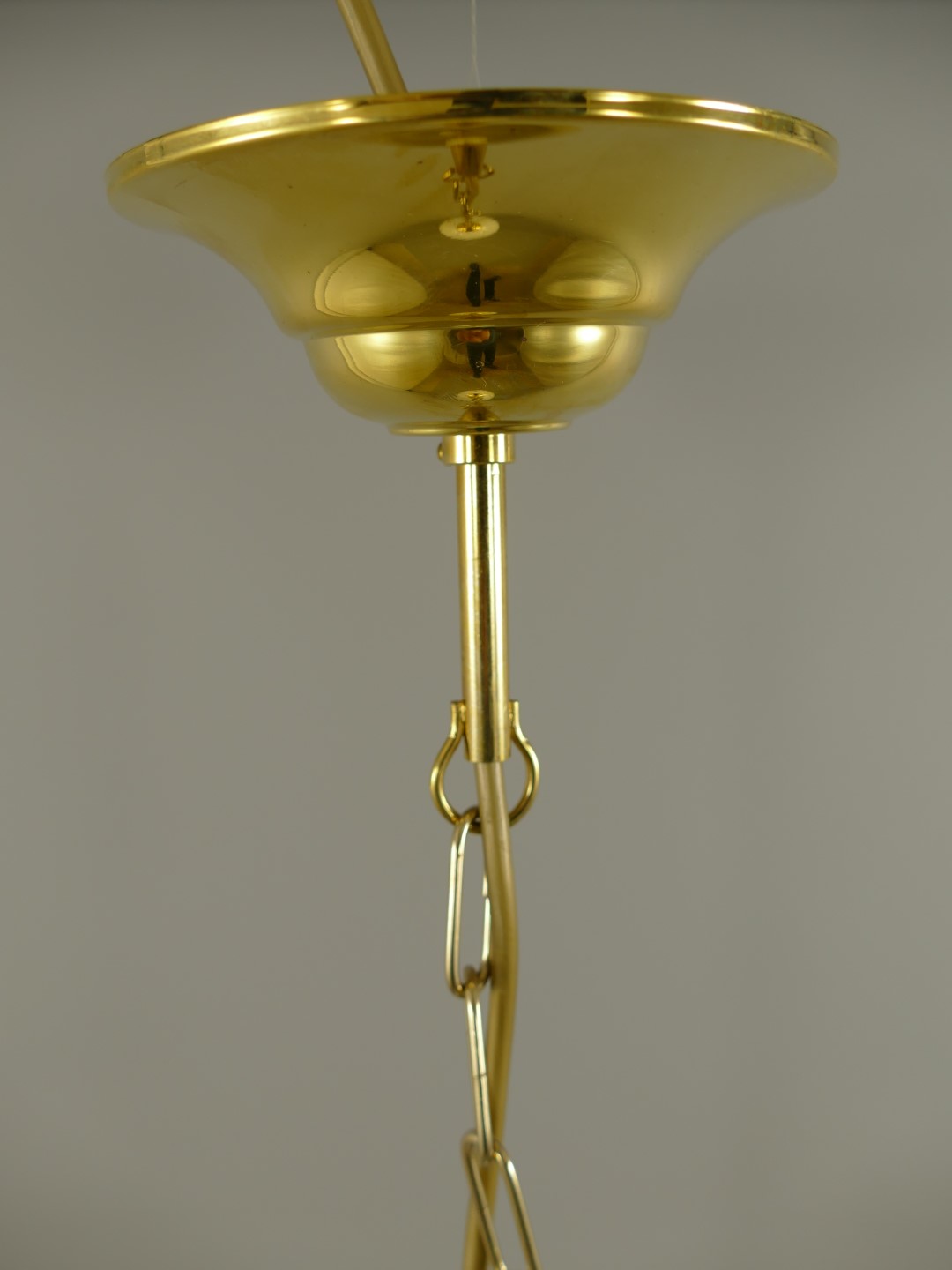 Gehänge(111.152-2B) Schirm(D.25) Mes. brün H.132cm