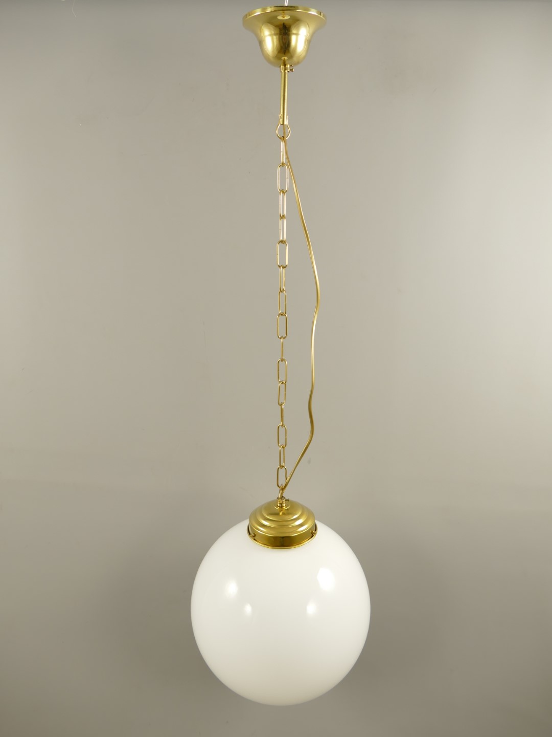 Gehänge(111.151-M3) Schirm(D.30) Messing H.102cm