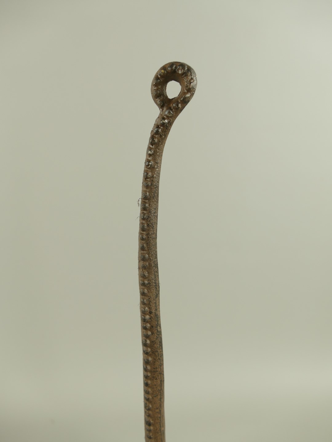 Klopapierhalterung Eisen rustikal braun H.46cm