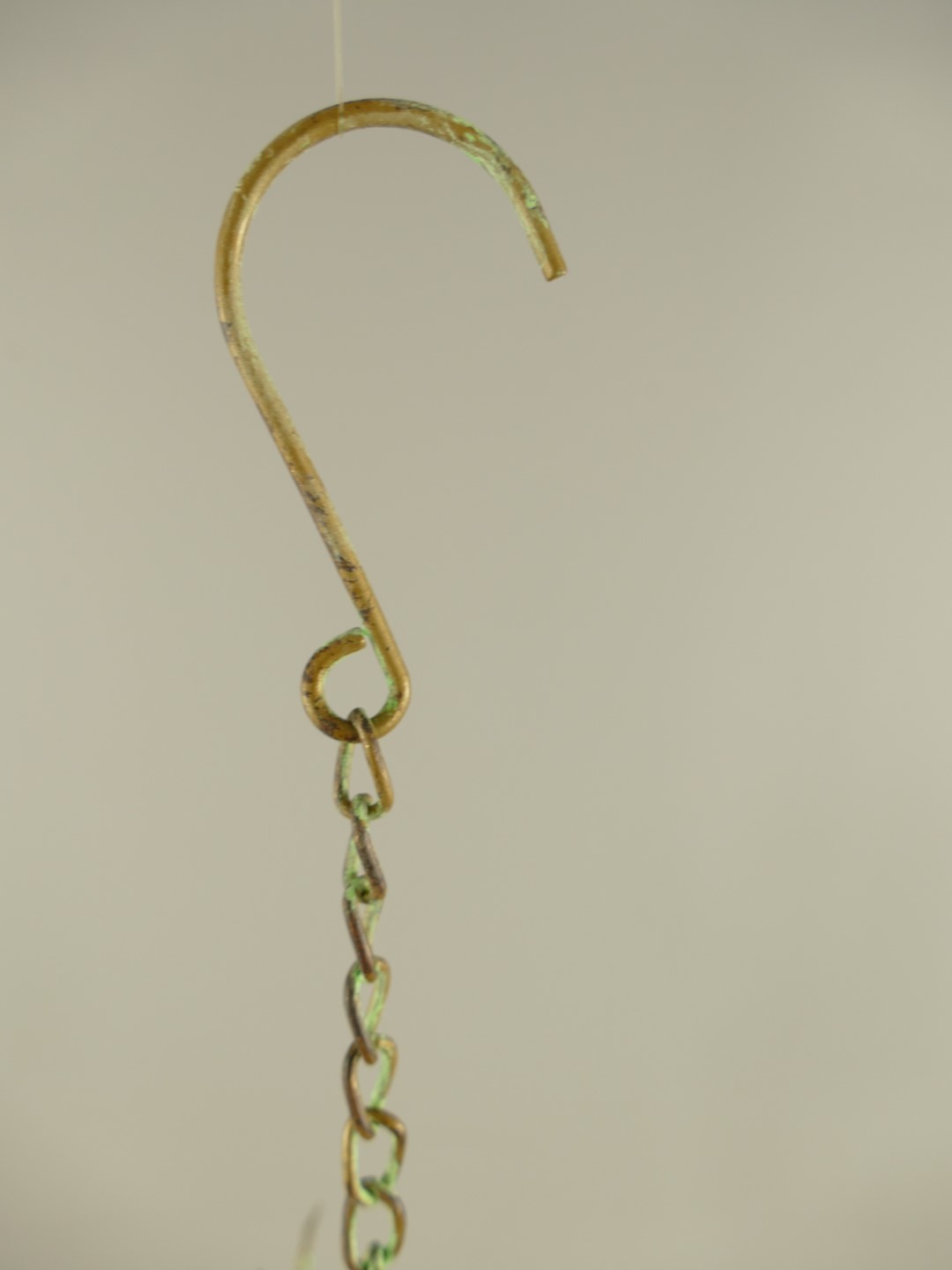 Vogelhaus Eisen Grün farbig H.62cm