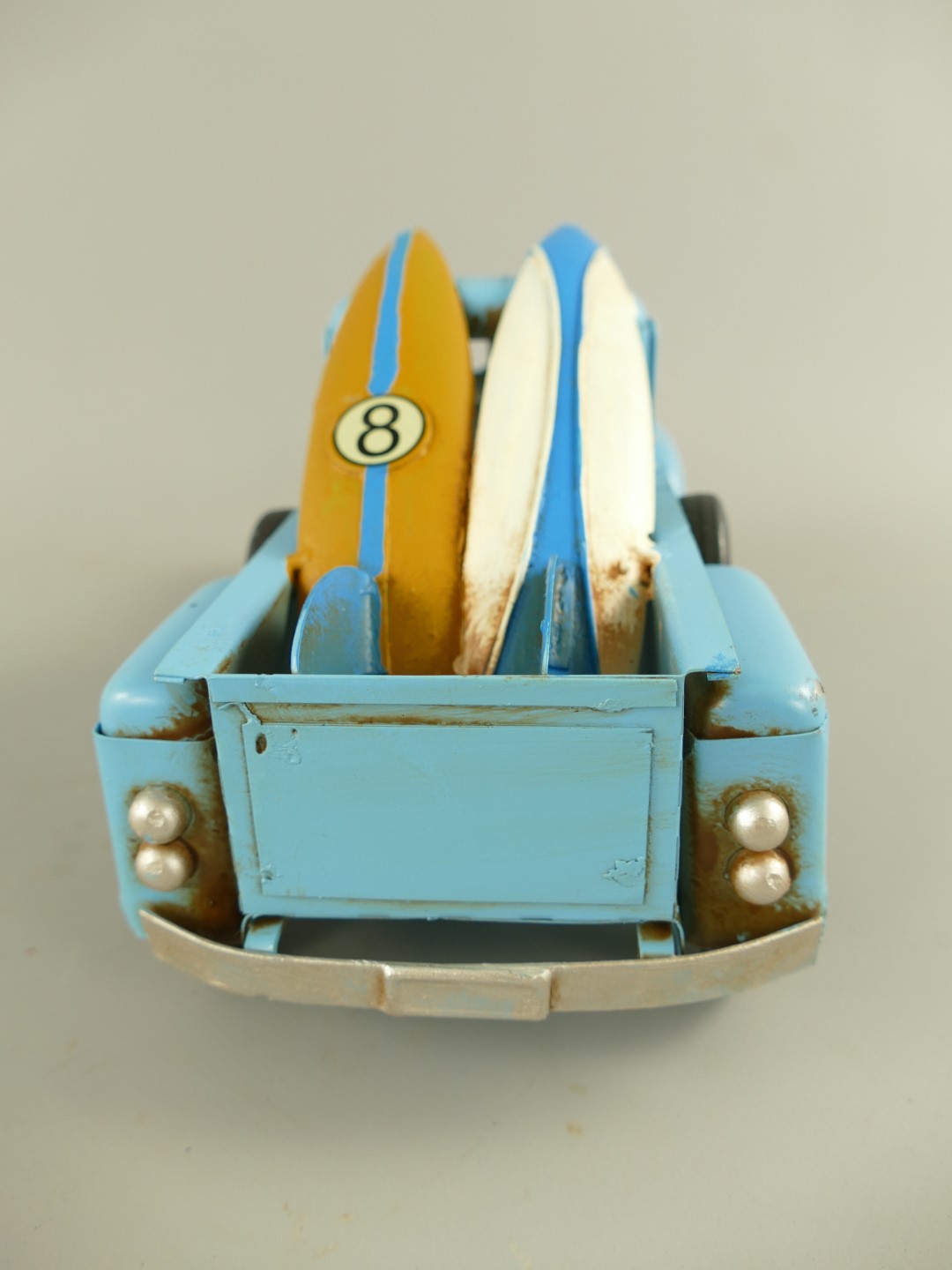 Truck Antik Eisen blau L.26x13cm