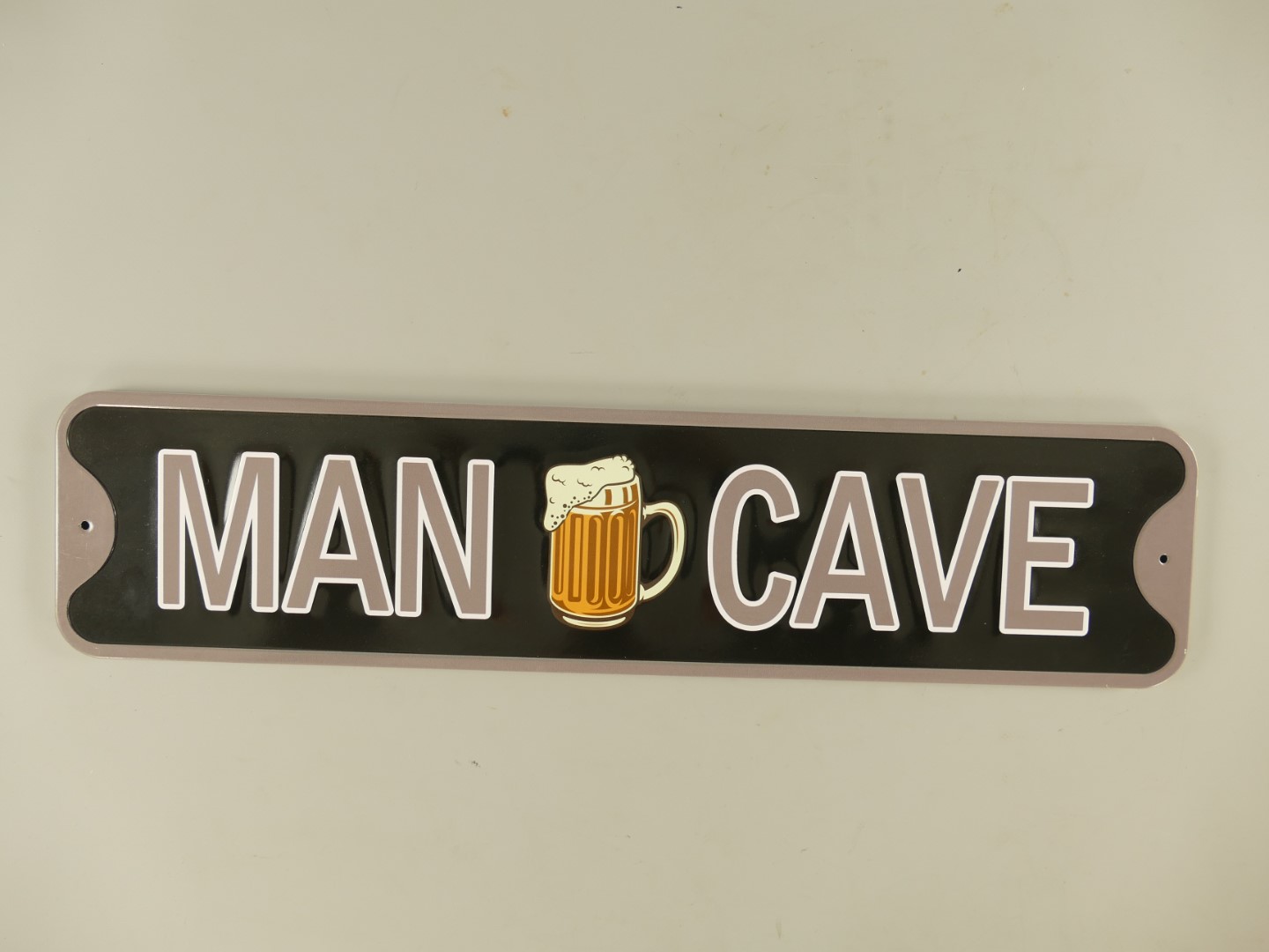 Wandschild Man Cave L.60x14cm