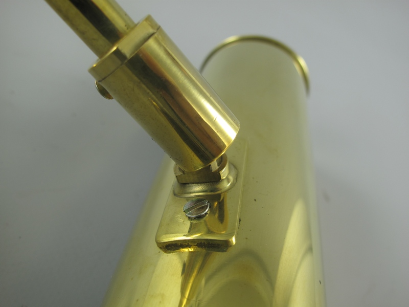 Bilderlampe Messing 1-Fassung B.20cm