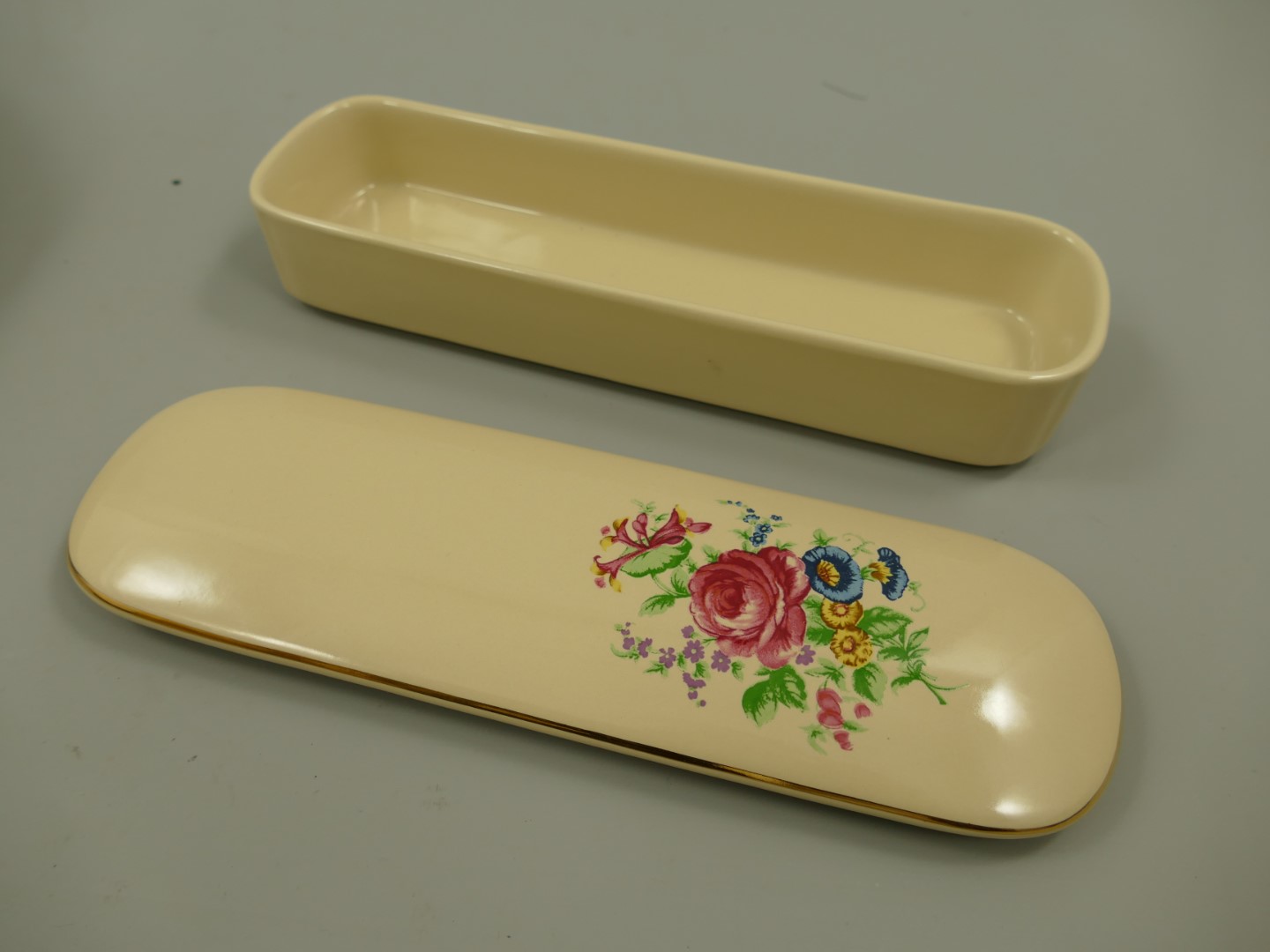 *NT Waschset 5tlg. Porzell. Blume/farb. H.35cm SET
