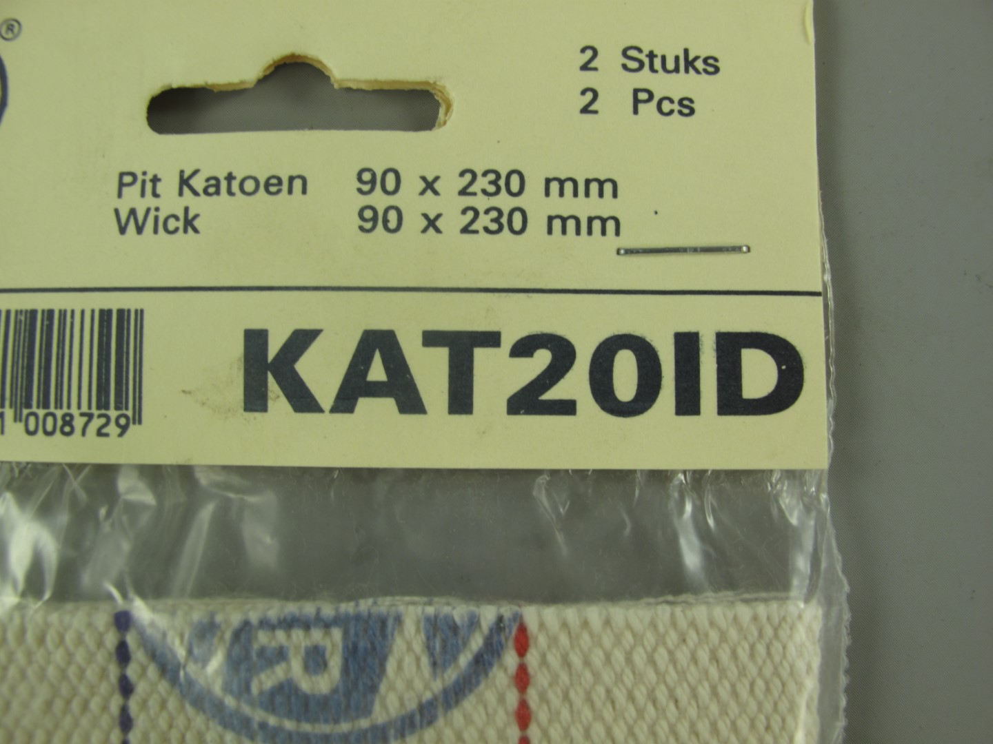 *NT VE=2 Docht 20''' Idealbrenner B.90mm St.