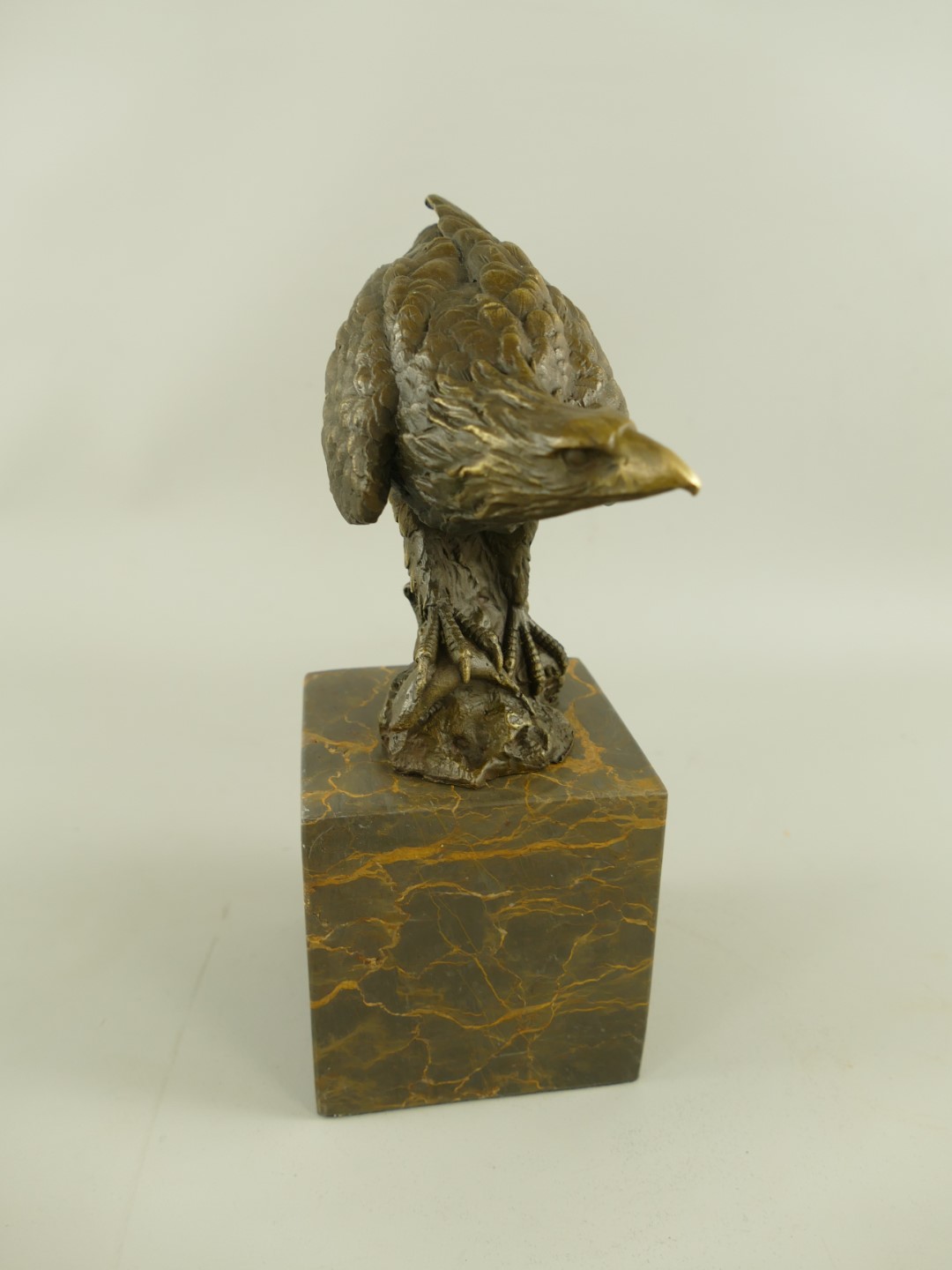 *RAUS*PREIS* Figur Bronze Adler H.25x20cm