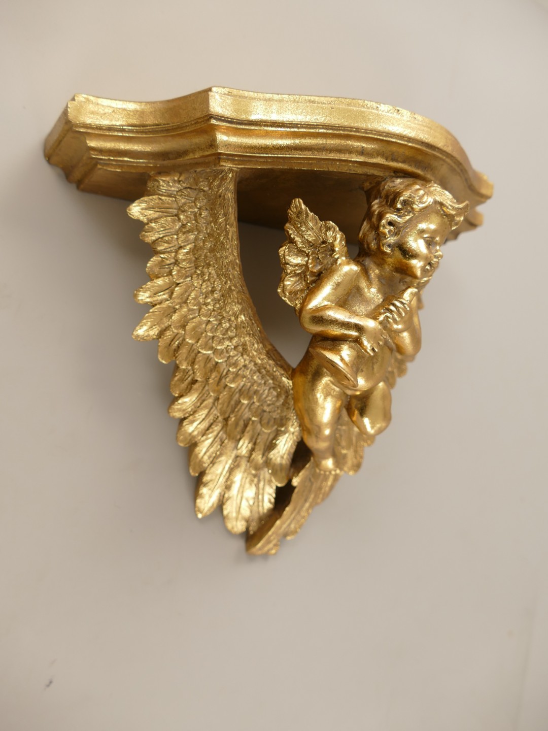 Konsol Engel Polystein GOLD farbig H.21cm