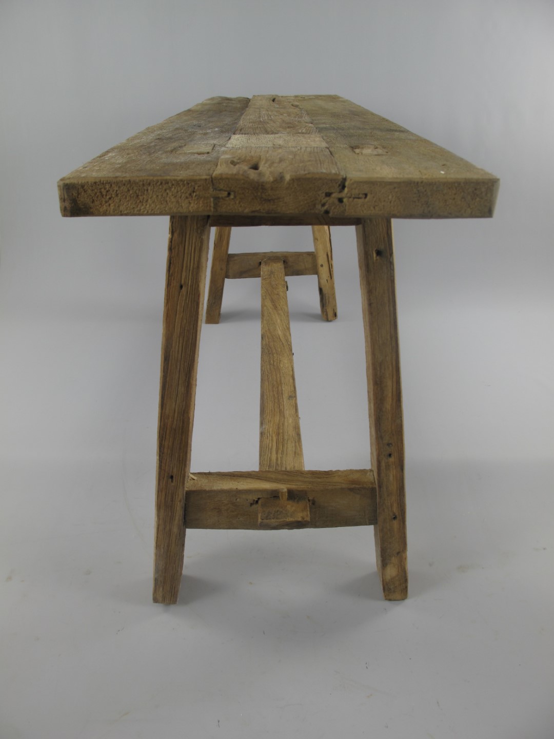 (*)*NT Holzbank TEAK L.100x25cm