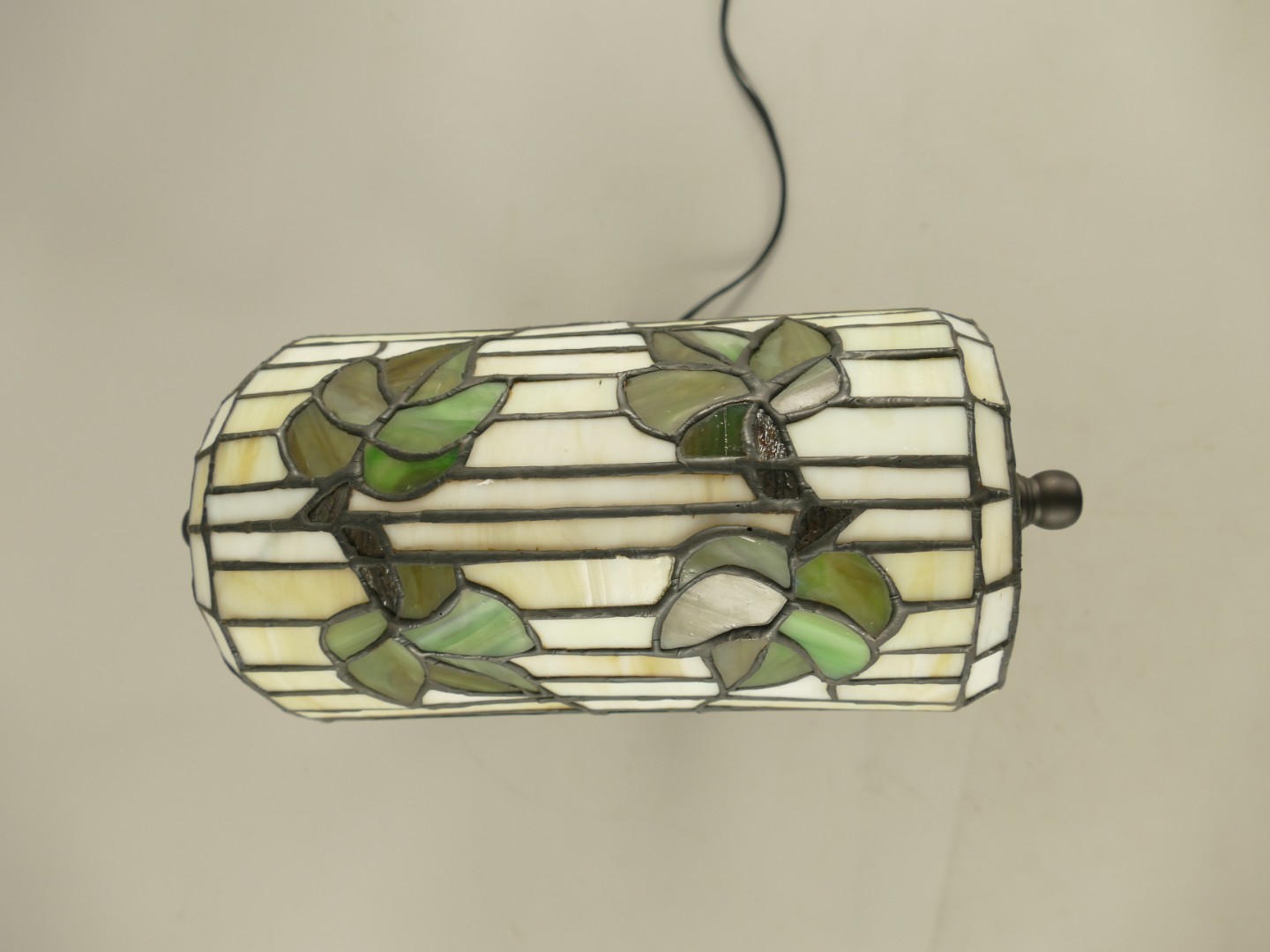 Bankerslamp Tiffany fassung E27 H.32x28x16cm