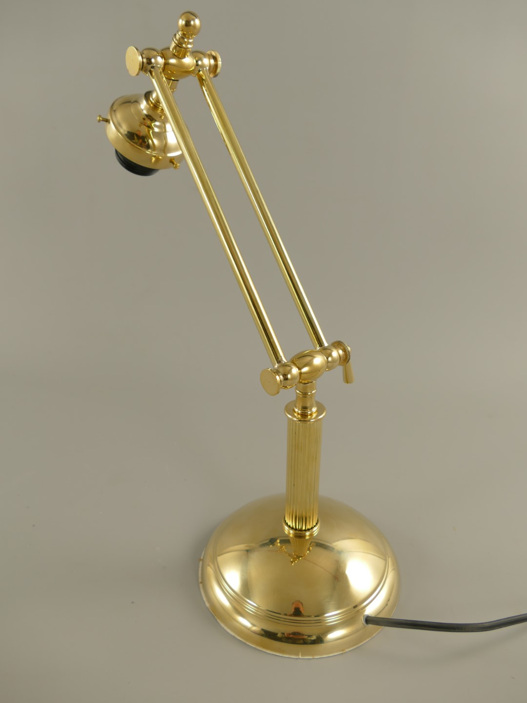 *ANG. Burolampe Messing H.42x25cm