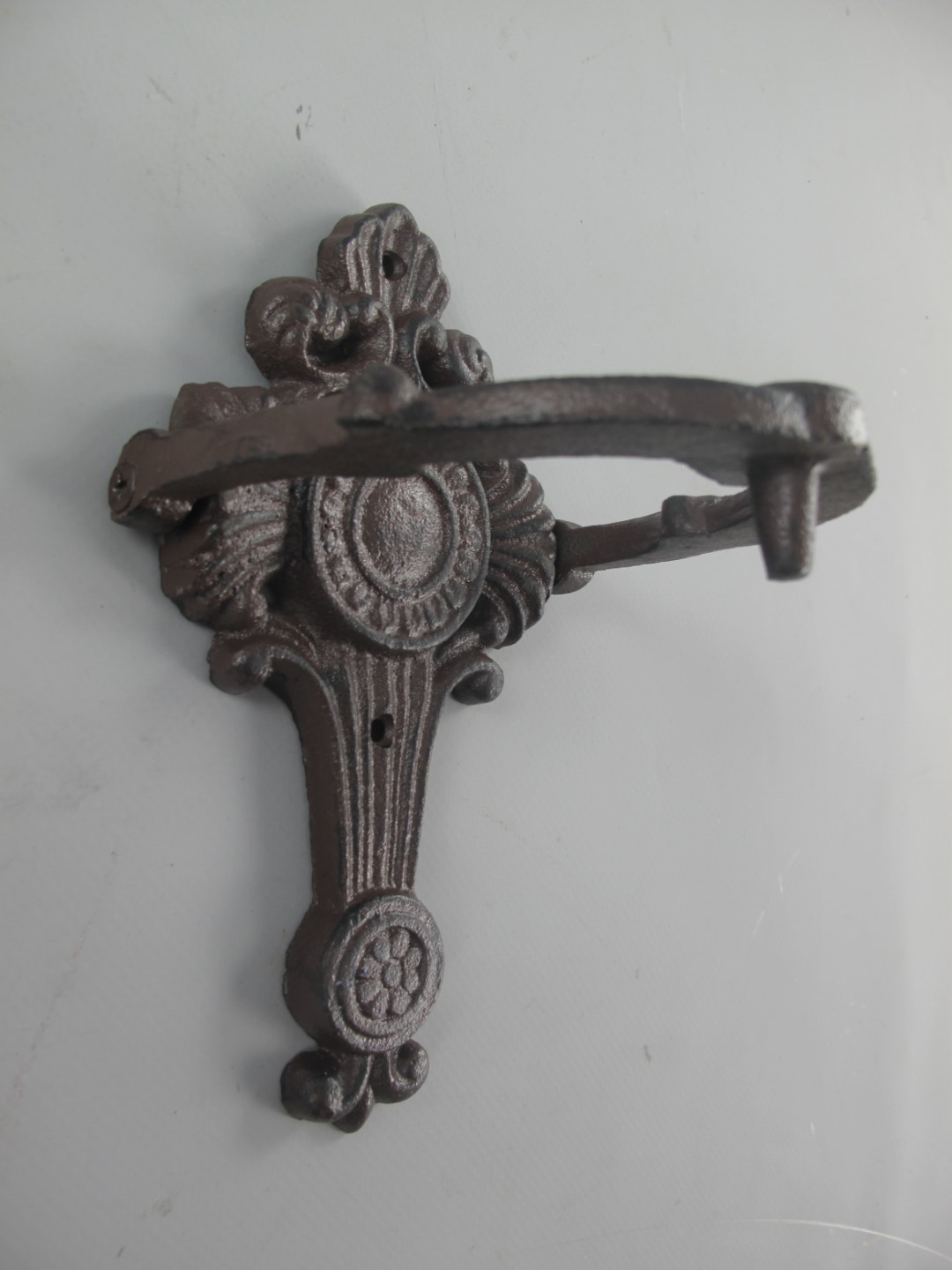Türklopfer rustikal Eisen H.19cm P/St.