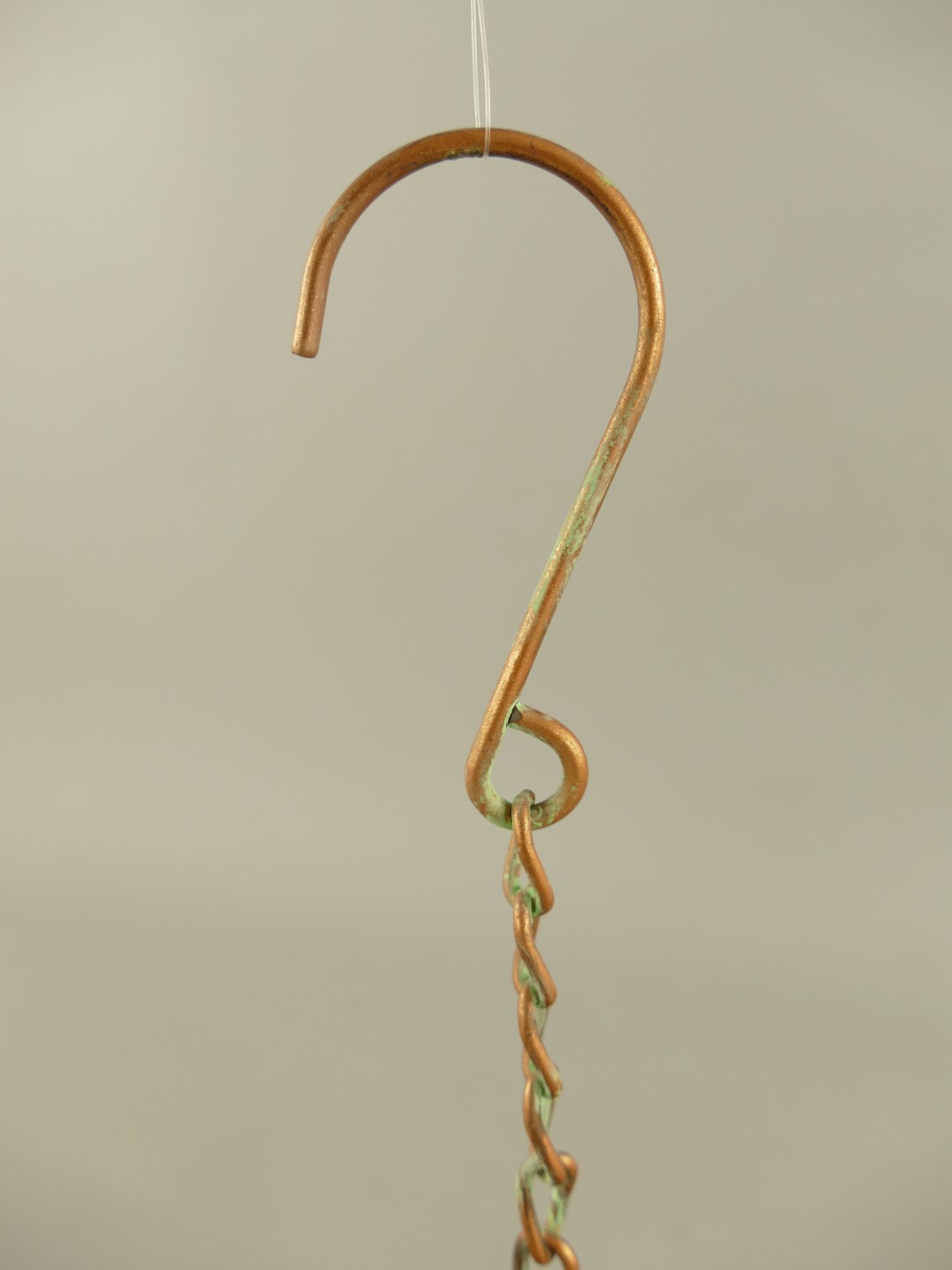 Vogelhaus Kupfer farbig H.34cm
