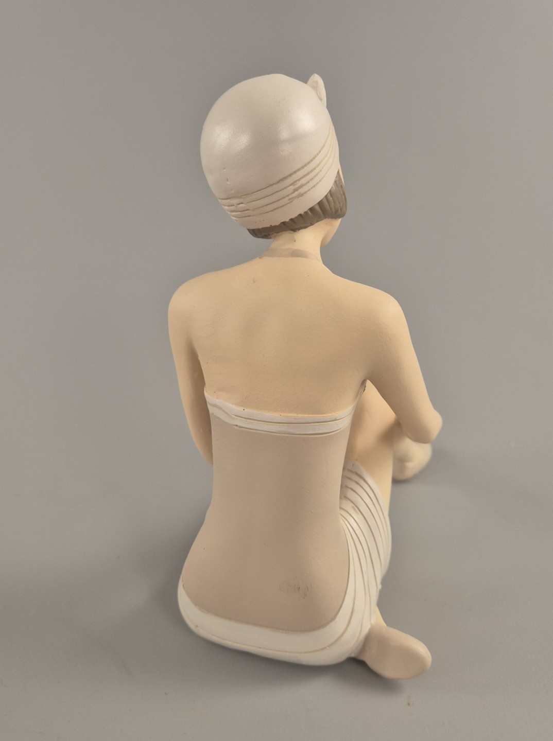 Badepuppe Polystein farbe H.16cm