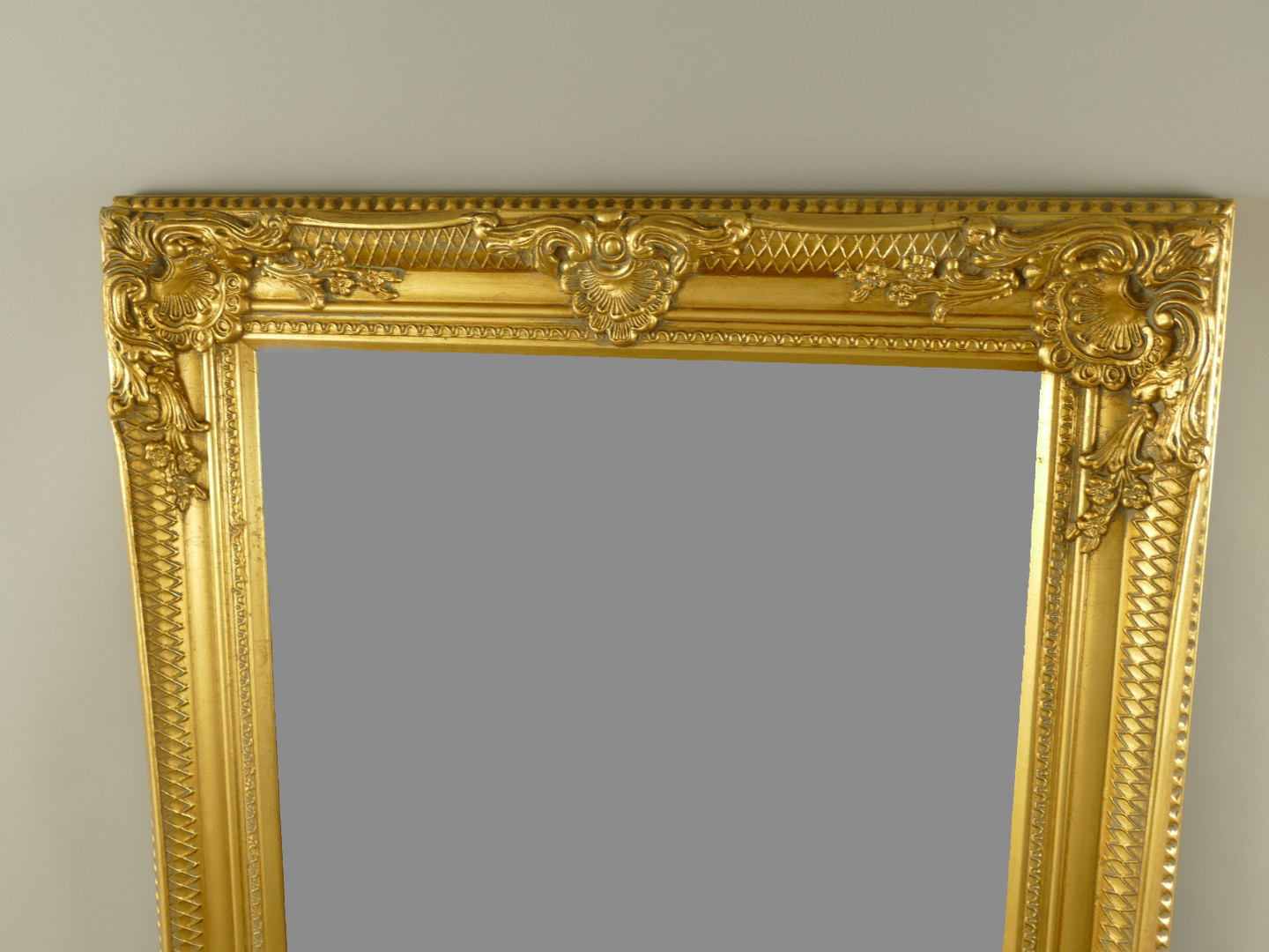 (*)NT Spiegel Gold geschliffen H.165cm