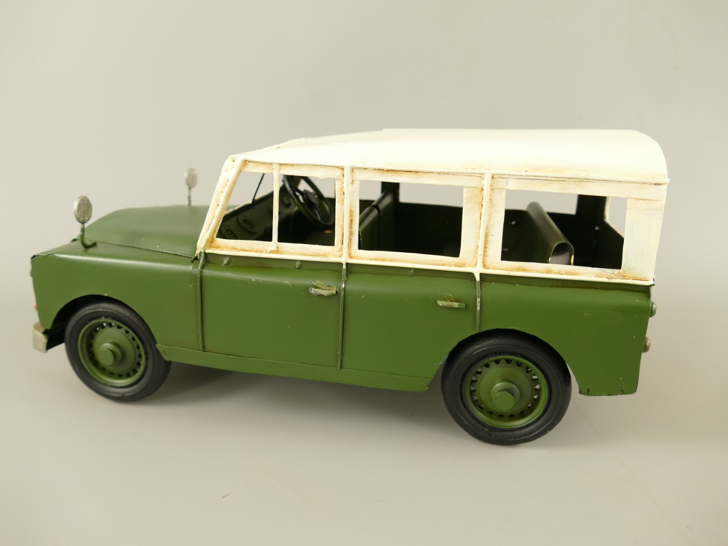 Auto Geländewagen Antik Eisen L.30cm