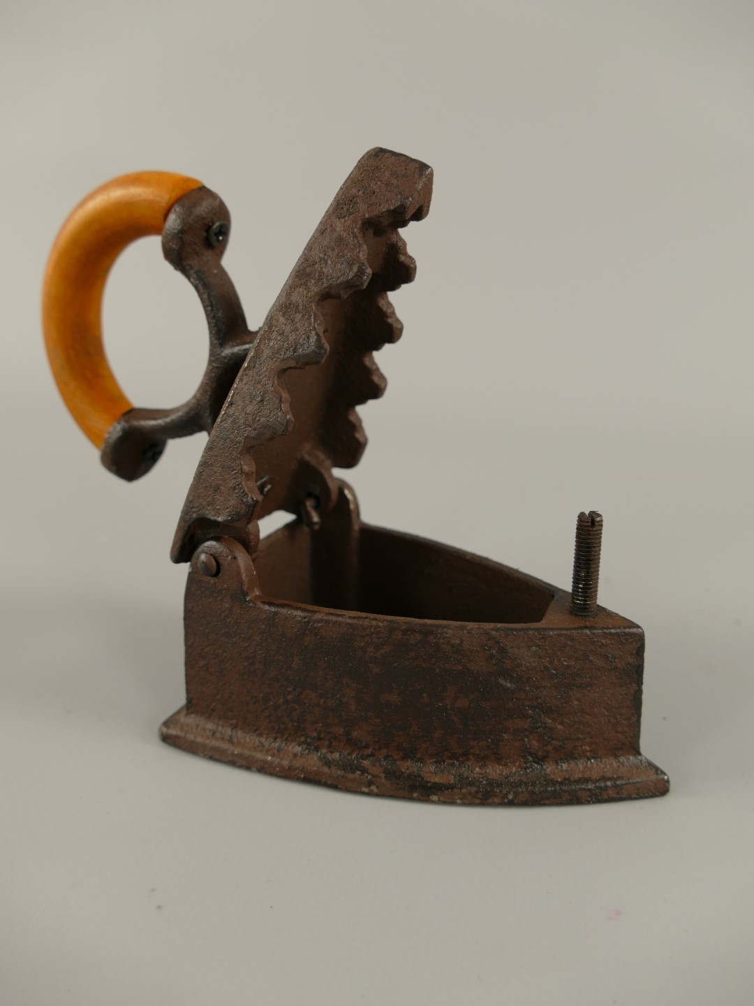 Bugeleisen mini rustikal braun L.10cm