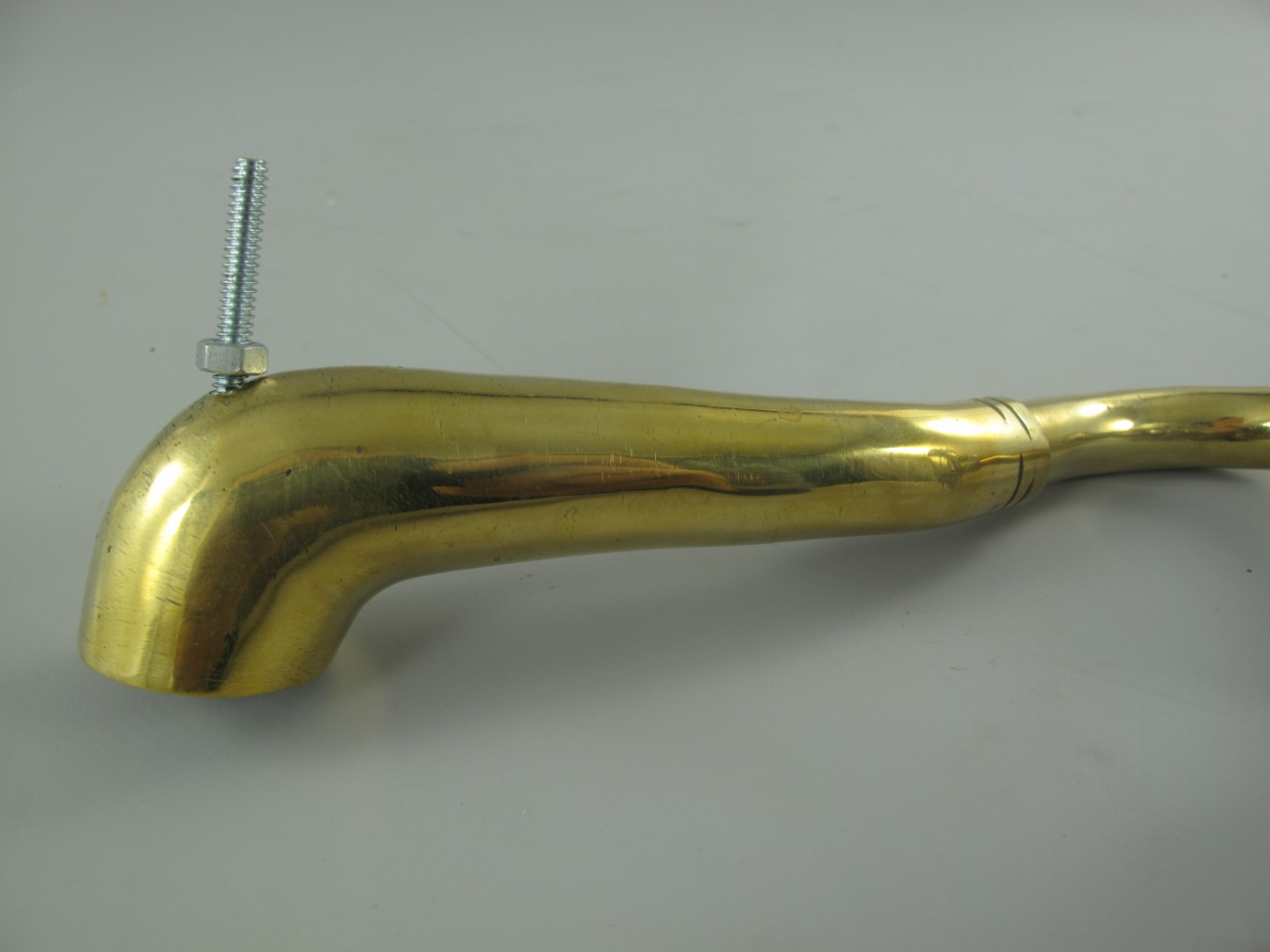 *NT Grammophon MUSIK BOX mit Arm MESSING!!