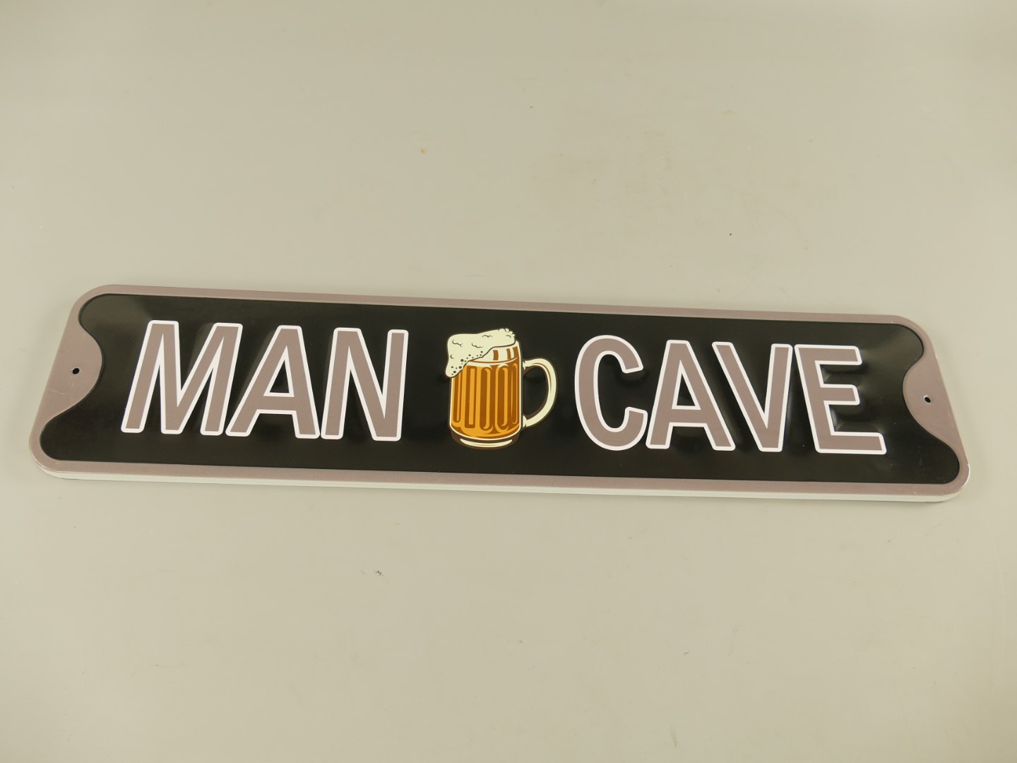 Wandschild Man Cave L.60x14cm