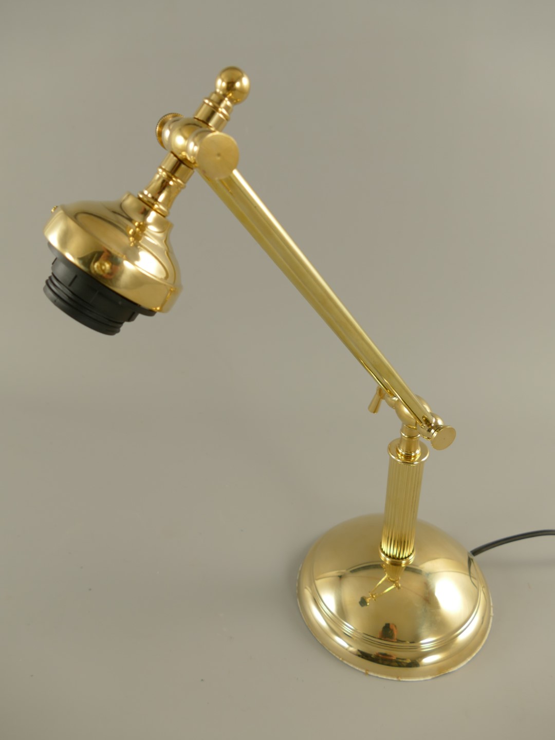 *ANG. Burolampe Messing H.42x25cm