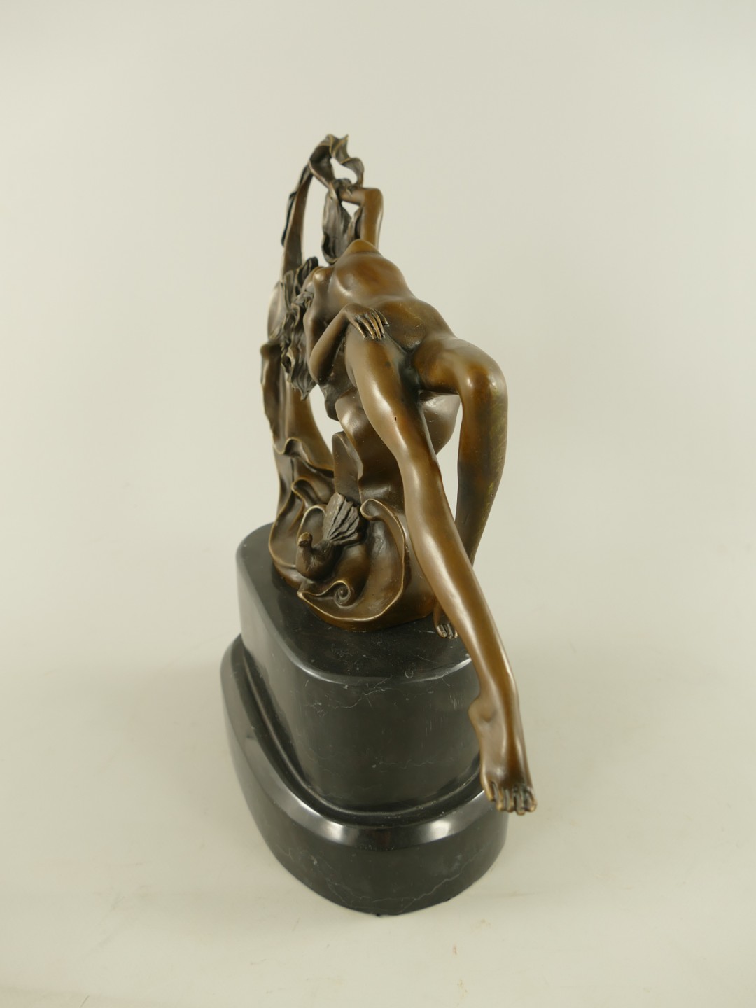 Figur Bronze weiblicher Akt L.38x34x13cm