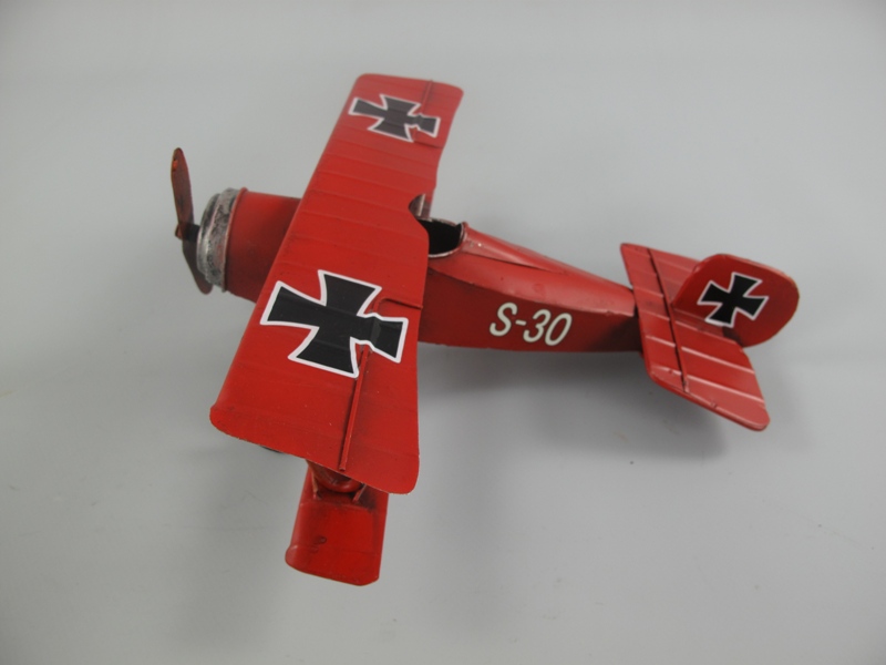 Flugzeug Antik Eisen L.25x25cm