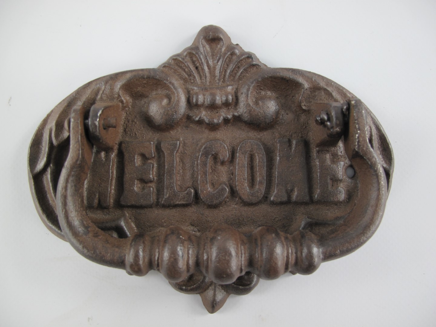 Türklopfer Gußeisen rus.braun H.17x13cm