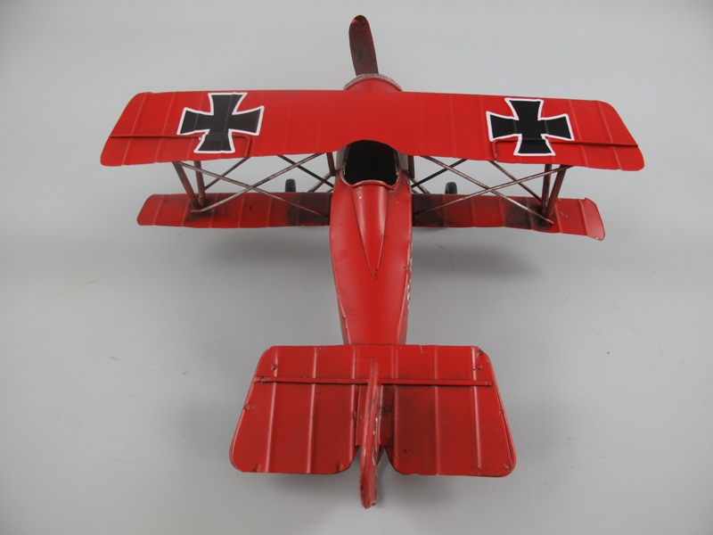 Flugzeug Antik Eisen L.25x25cm