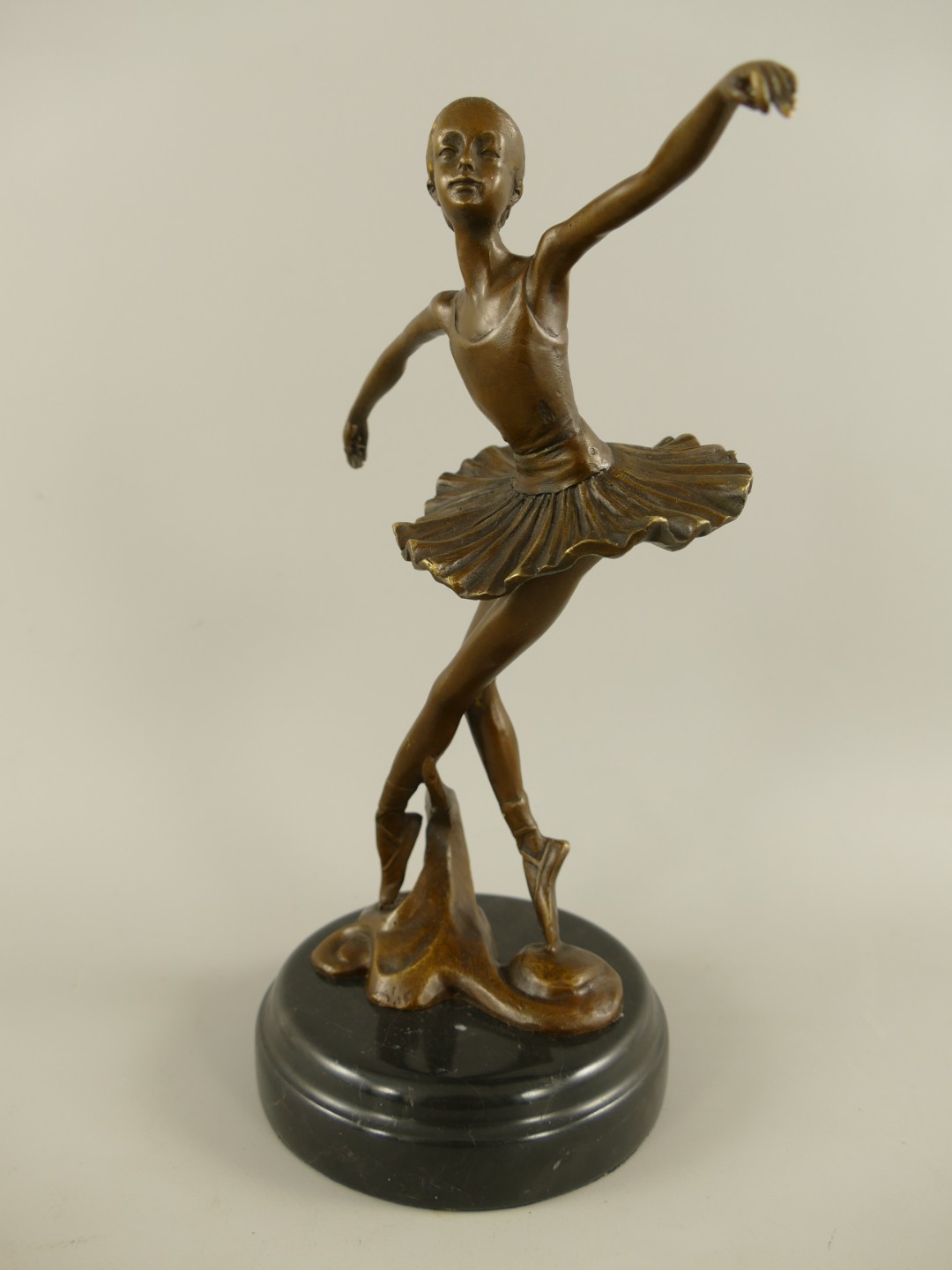 Figur Bronze Ballerina H.27x18x12cm