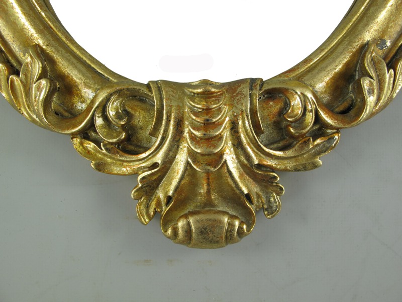Wandspiegel Polystein GOLD H.49x36cm