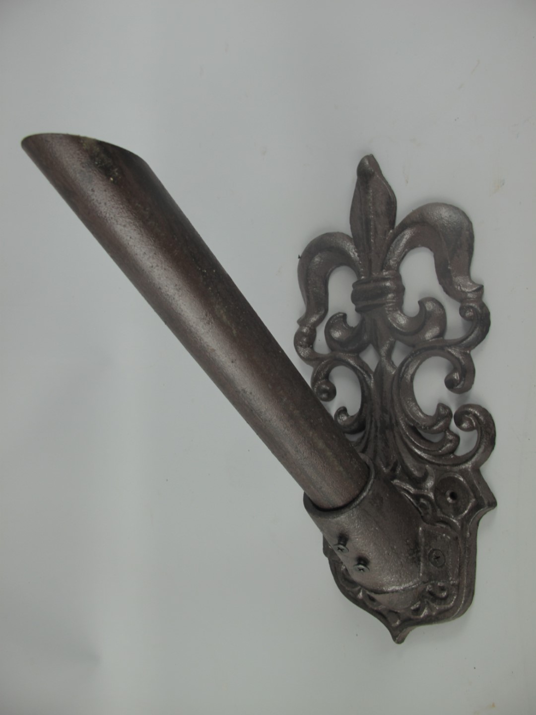 Flaggenhalter Eisen farbe H.30x13cm