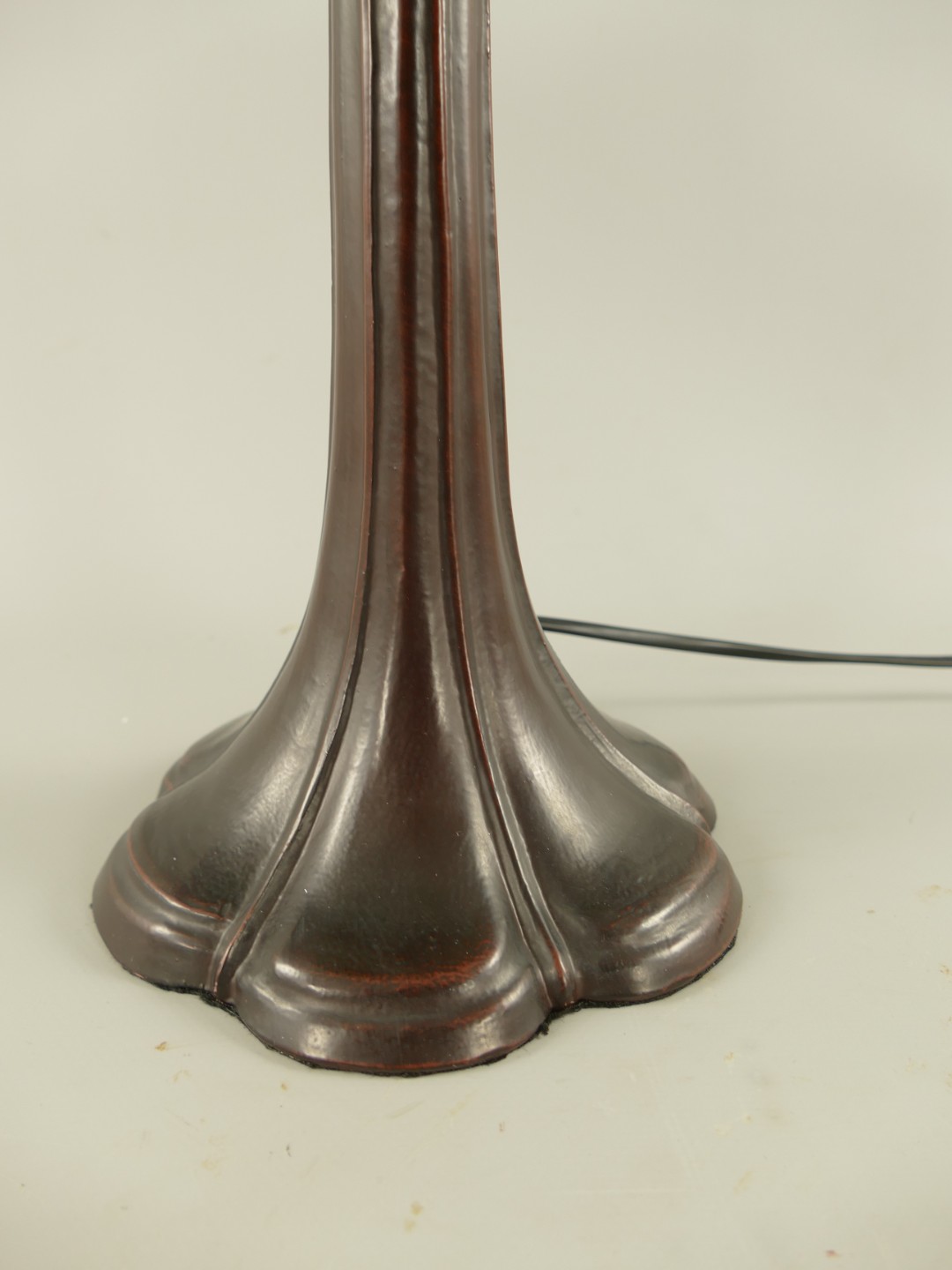 Lampenschirm/Fuss 122.595 Glas farbe H.53cm