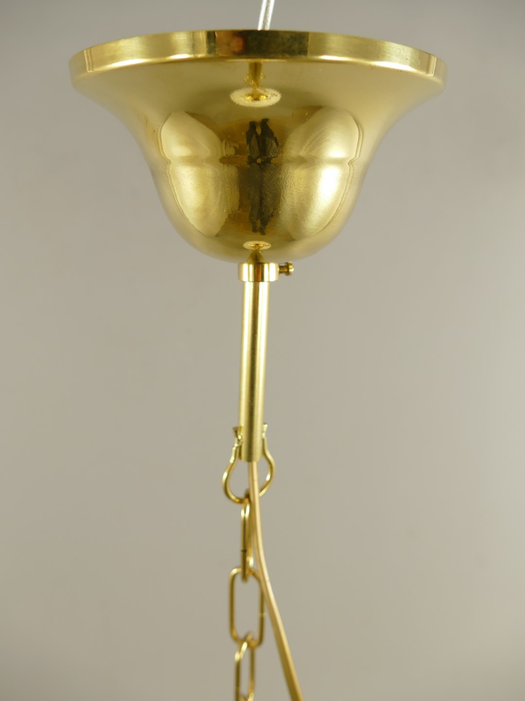 Gehänge(111.151-M3) Schirm(D.30) Messing H.102cm