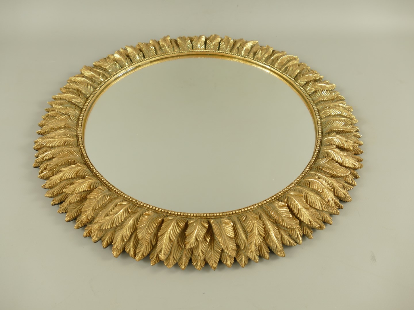 Wandspiegel Polystein GOLD farbig D.48cm