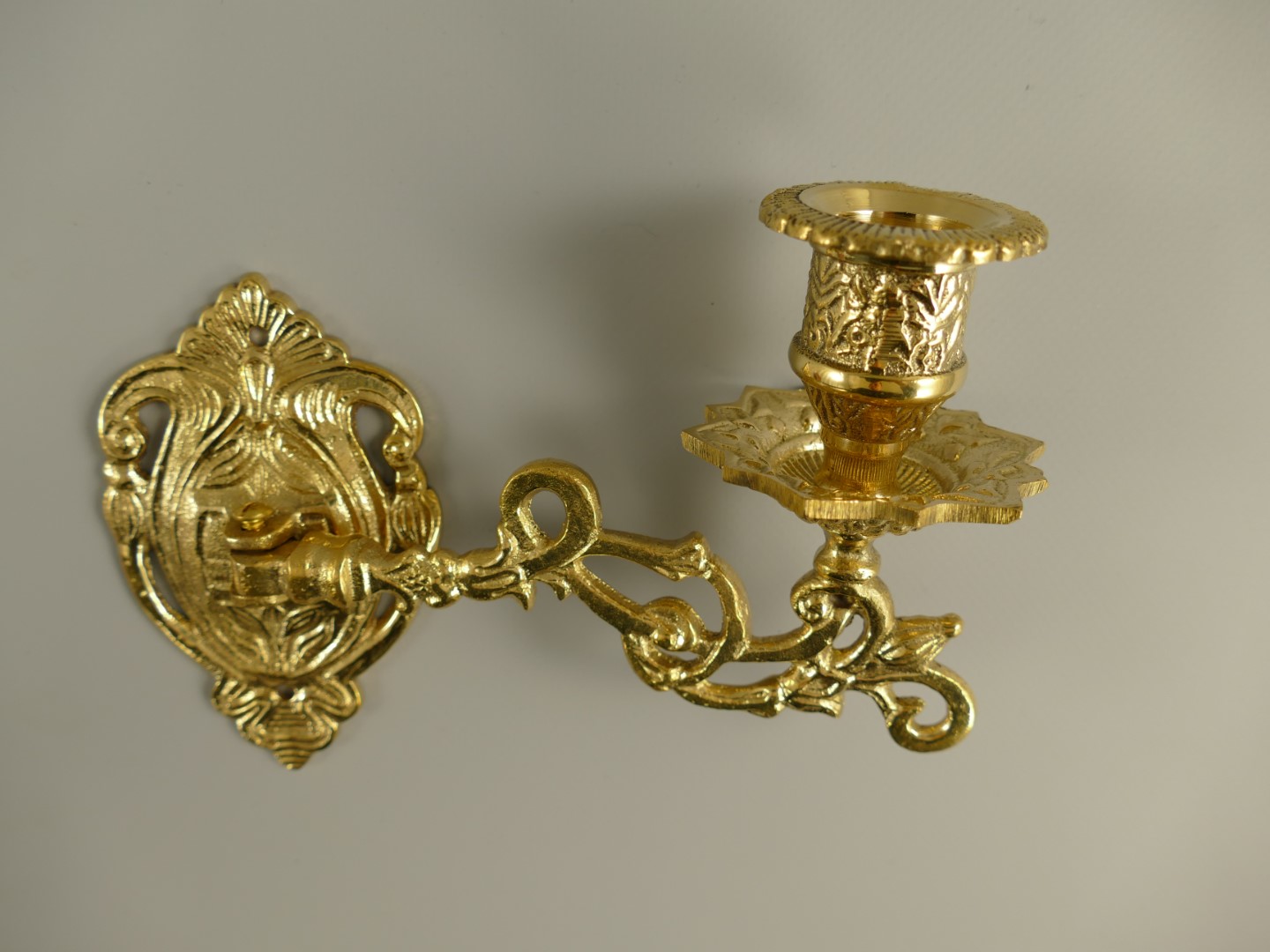 Klavierleuchter Messing L.17x13cm