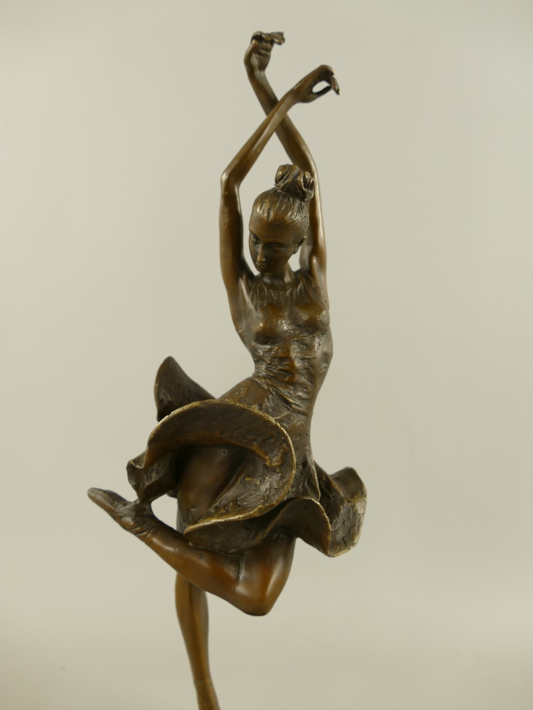 *RAUS*PREIS* Figur Bronze Tanzerin H.44x15cm