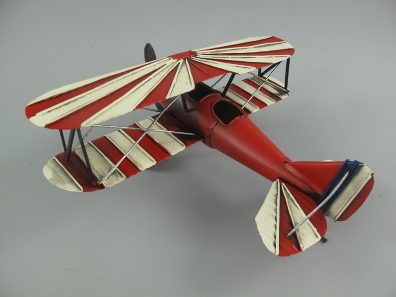 Flugzeug Antik Eisen L.26x32cm