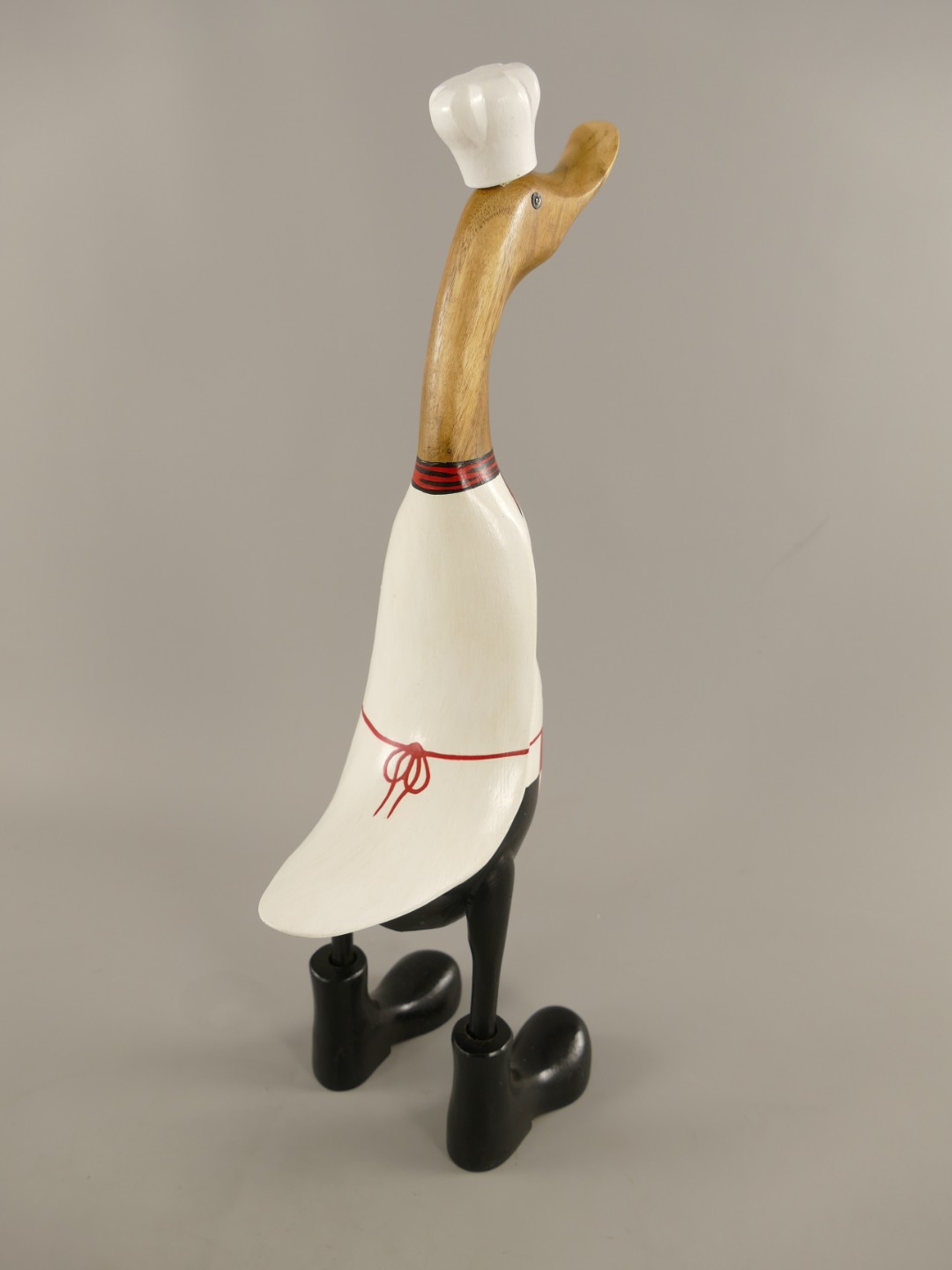 *NT TEAK Ente Küchenchef H.52cm